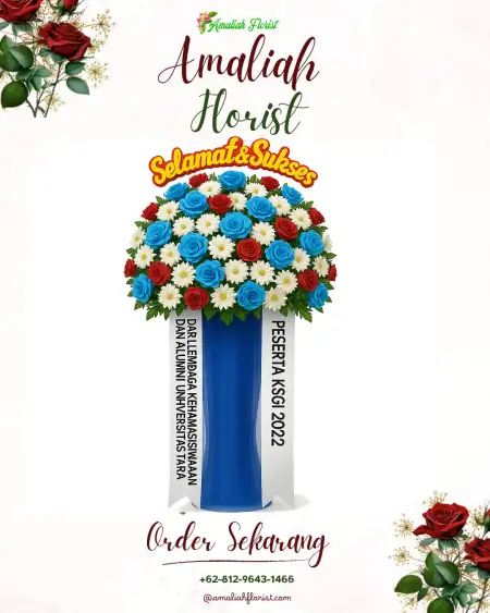 Standing Flowers Jati Gunting